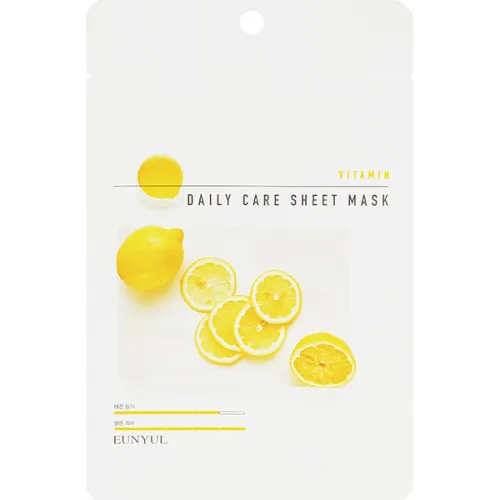 Тканинна маска для обличчя Eunyul Daily Care Mask Sheet Vitamin з вітаміном B5, 22 г.