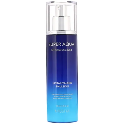 Увлажняющая эмульсия для лица Missha Super Aqua Ultra Hyalron Emulsion, 130 мл.