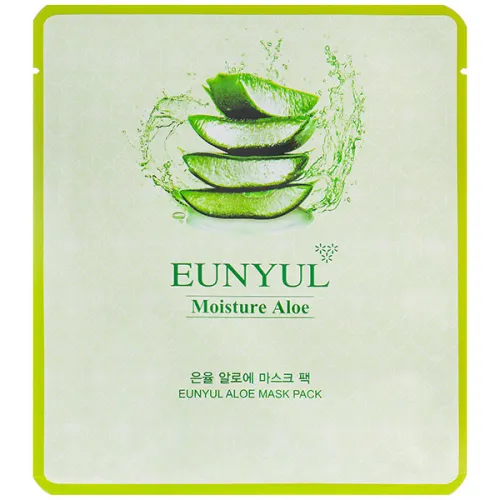 Тканинна маска для обличчя Eunyul Aloe Mask Pack з екстрактом алое вера, 30 мл.