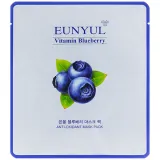 Тканинна маска для обличчя Eunyul Blueberry Mask Pack з екстрактом чорниці, 30 мл.
