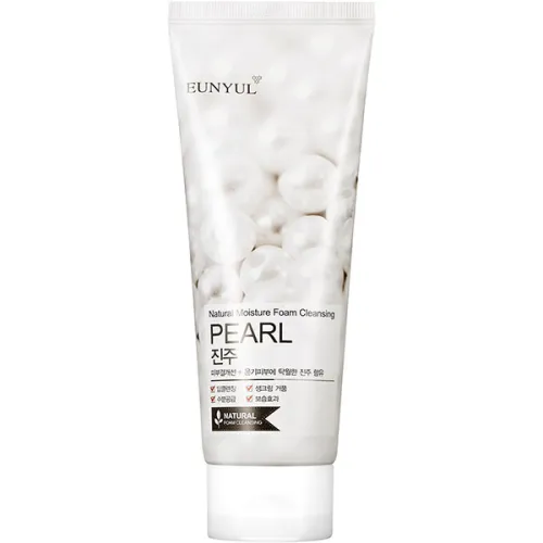 Пенка для умывания лица Eunyul Pearl Foam Cleanser с экстрактом жемчуга, 150 мл.