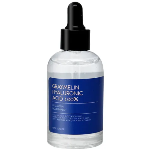 Ампульная сыворотка для лица Graymelin Hyaluronic Acid 100% с гиалуроновой кислотой, 50 мл.