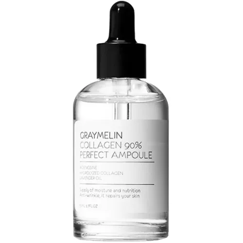 Ампульная сыворотка для лица Graymelin Collagen 90% Perfect Ampoule с 90% морского коллагена, 50 мл.