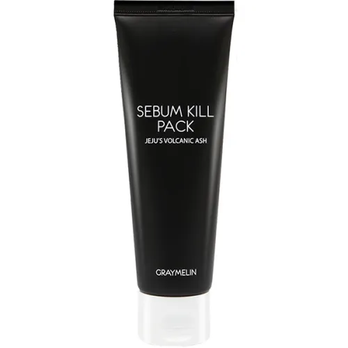 Очищающая маска-пленка для лица Graymelin Sebum Kill Pack Jeju Volcanic Ash с вулканическим пеплом, 70 г.