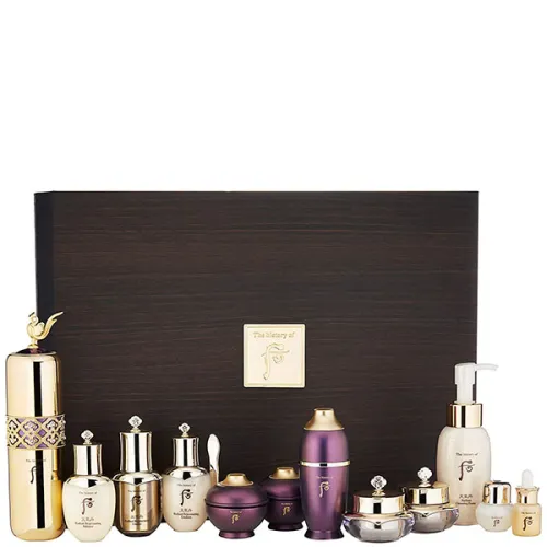 Антивозрастной люксовый набор для кожи лица The History of Whoo Hwanyu Signature Ampoule Special Set
