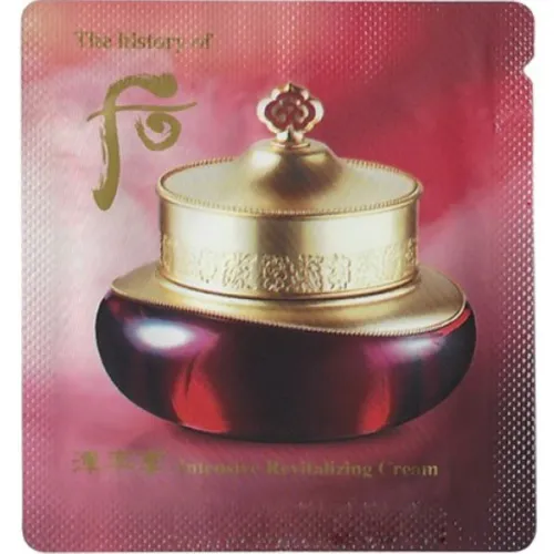 Інтенсивний відновлювальний нічний крем для обличчя The History of Whoo Intensive Revitalizing Cream з фітоестрогенами, 1 мл.