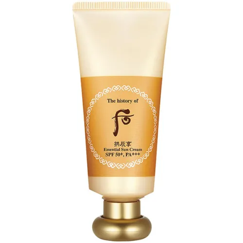 Увлажняющий солнцезащитный крем для лица The History of Whoo Essential Sun Cream SPF50+ PA+++, 60 мл.