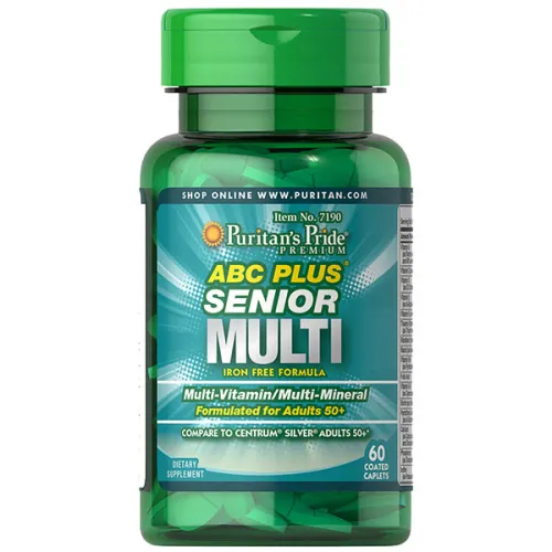Мультивитаминный комплекс для людей 50+ Puritan’s Pride ABC Plus Senior Multivitamin Multi-Mineral Formula