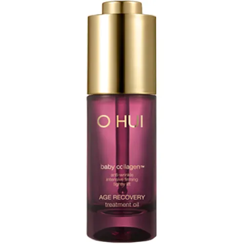 Антивікова відновлююча олія для обличчя O Hui Age Recovery Treatment Oil з колагеном, 30 мл.