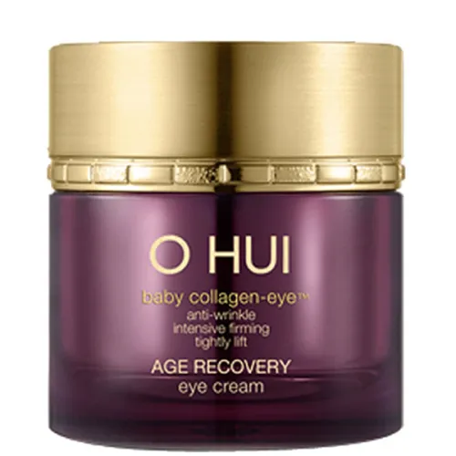 Антивіковий відновлюючий крем для шкіри навколо очей O Hui Age Recovery Eye Cream з колагеном, 25 мл.
