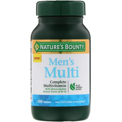 Мультивитаминный комплекс для мужчин Nature’s Bounty Men’s Multi Complete Multivitamin