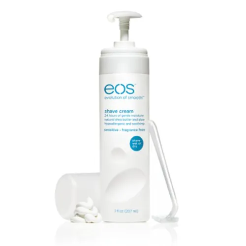 Пена для бритья для чувствительной кожи EOS Sensitive Fragrance Free Shave Cream, 207 мл.