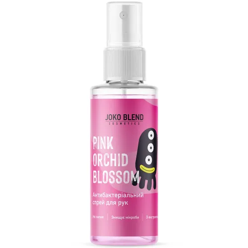 Антисептик-спрей для рук «рожева орхідея» Joko Blend Pink Orchid Blossom Antiseptic, 35 мл.