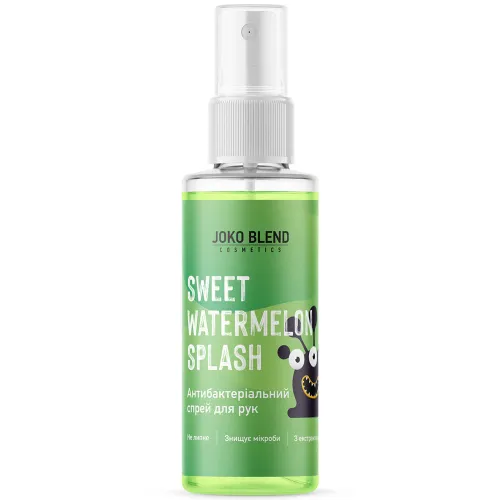 Антисептик-спрей для рук «солодкий кавун» Joko Blend Sweet Watermelon Splash Antiseptic, 35 мл.