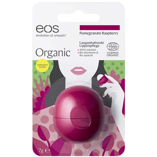 Органічний бальзам для губ «гранат та малина» EOS Smooth Sphere Lip Balm Pomegranate Raspberry