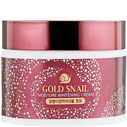 Крем для обличчя Enough Gold Snail Moisture Whitening Cream з муцином равлика, 50 мл.