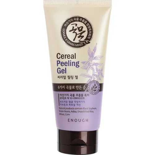 Пилинг-гель для лица Enough 6 Grains Mixed Cereal Peeling Gel со злаками, 150 мл.