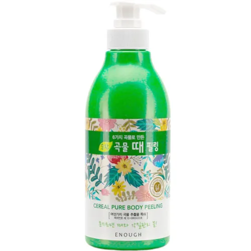 Пилинг для тела Enough 6 Grains Mixed Cereal Pure Body Peeling со злаками, 500 мл.