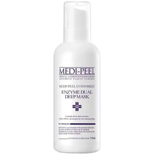 Ферментна очищаюча маска для обличчя Medi Peel Enzyme Dual Deep Mask з ензимами папайї., 150 мл.