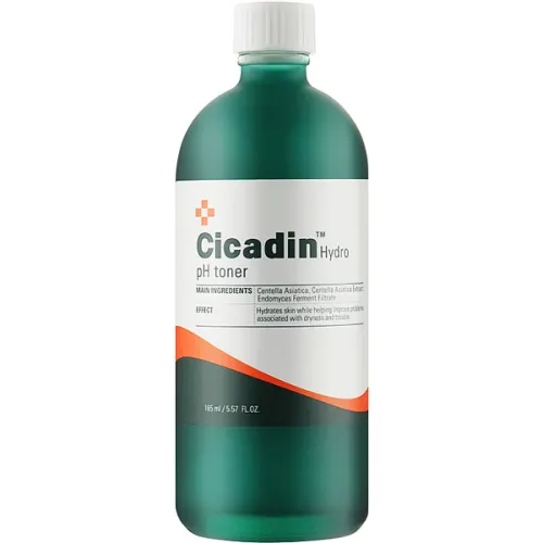 Успокаивающий и заживляющий тонер для лица Missha Cicadin Hydro pH Toner с экстрактом центеллы, 165 мл.