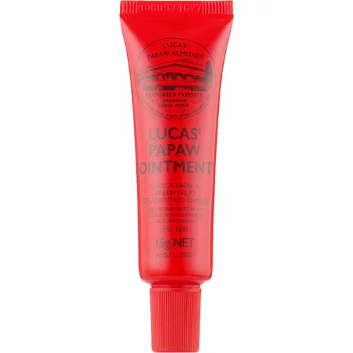 Бальзам для губ Lucas Papaw Ointment з плодів папаї з аплікатором, 15 г.