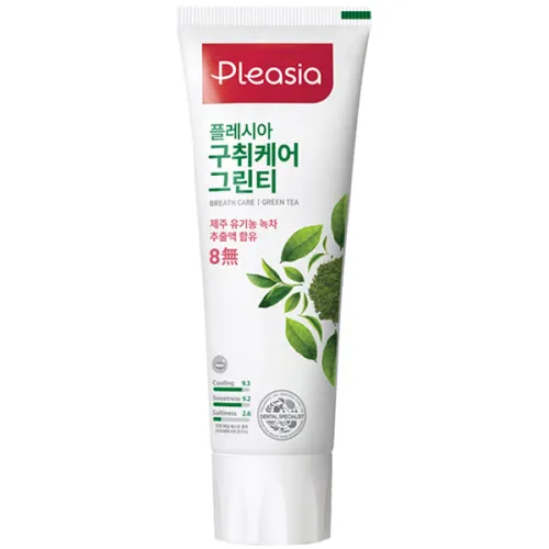 Зубна паста Pleasia Amore Pacific Pleasia Kids Toothpaste Green Tea з екстрактом зеленого чаю, 100 г.