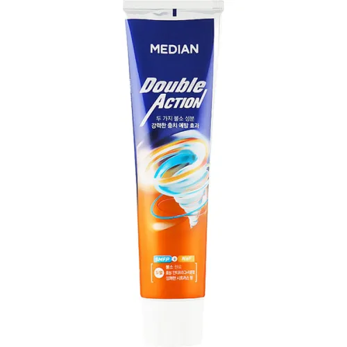 Зубная паста против кариеса двойного действия «цитрус» Median Double Action Toothpaste Citrus, 130 г.