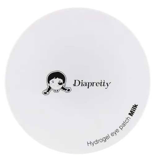 Освітлювальні гідрогелеві патчі для очей Diapretty Hydrogel Eye Patch Milk