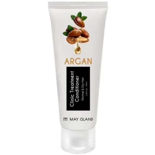 Відновлювальний кондиціонер для волосся May Island Argan Clinic Treatment Conditioner з олією аргани, 100 мл.