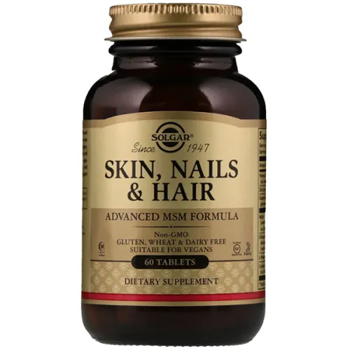Комплекс для красоты и здоровья волос, кожи и ногтей Solgar Skin, Nails Hair Advanced MSM Formula