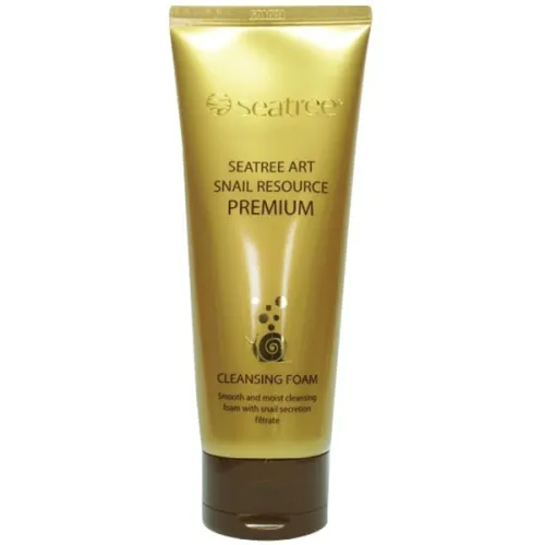 Премиум пенка для умывания SeaNtree Art Snail Resource Premium Cleansing Foam с муцином улитки, 150 мл.