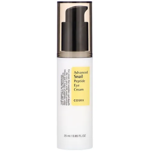 Крем для шкіри навколо очей Cosrx Advanced Snail Peptide Eye Cream з пептидами та муцином равлика, 25 мл.
