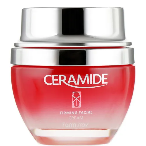 Зміцнюючий крем для обличчя FarmStay Ceramide Firming Facial Cream з керамідами, 50 мл.