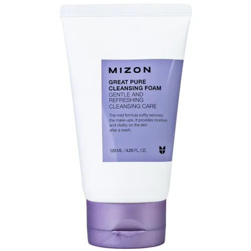 Скрабирующая пенка для умывания Mizon Great Pure Cleansing Foam, 120 мл.