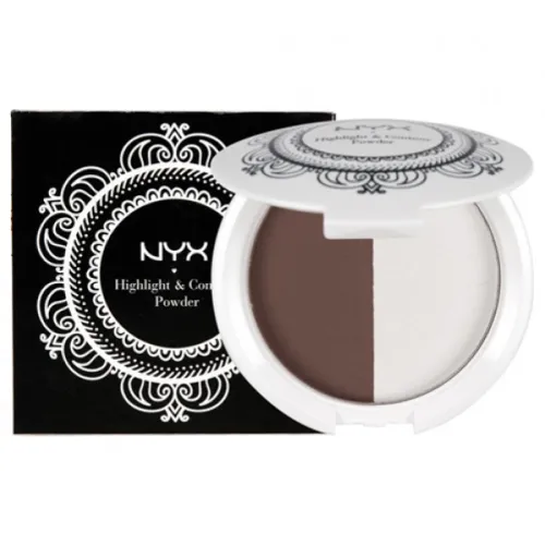 Хайлайтер та пудра для контурингу обличчя NYX Highlight & Contour Powder