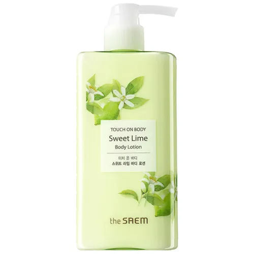 Лосьйон для тіла The Saem Touch On Body Sweet Lime Body Lotion з екстрактом лайма, 300 мл.