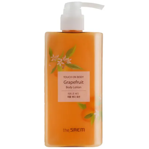 Лосьйон для тіла The Saem Touch On Body Grapefruit Body Lotion з екстрактом грейпфрута, 300 мл.