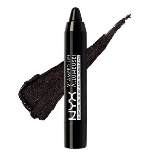 Черный праймер для губ NYX Vamped Up Lip Top Coat, 5 г.