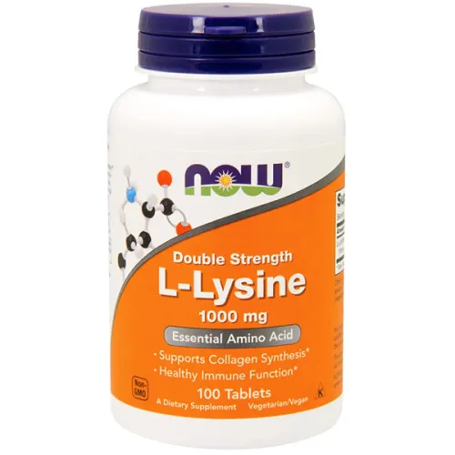 L-лизин для иммунной функции Now Foods L-Lysine 1000 mg, 1000 мг.