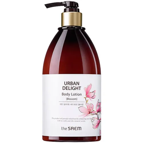 Лосьйон для тіла The Saem Urban Delight Body Lotion Blossom з екстрактом герані, 400 мл.