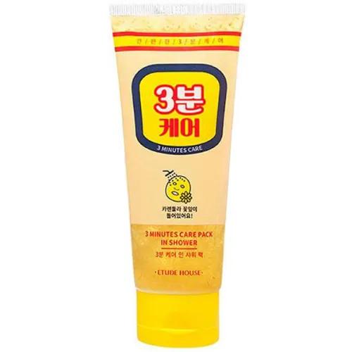 Експрес-маска для обличчя "ефект за 3 хвилини" Etude House 3 Minutes Care Pack In Shower, 100 г.