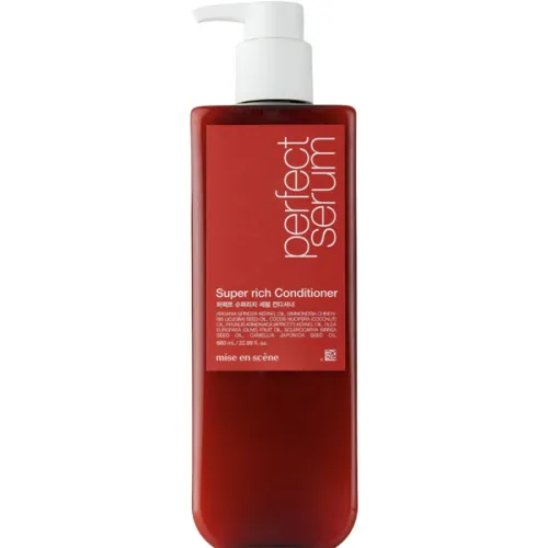 Кондиціонер для інтенсивного відновлення волосся Mise en Scene Perfect Serum Super Rich Conditioner, 680 мл.