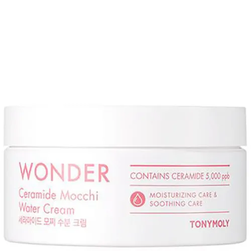 Увлажняющий крем для лица Tony Moly Wonder Ceramide Mocchi Water Cream с керамидами, 300 мл.