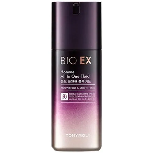 Чоловічий заспокійливий флюїд для обличчя Tony Moly Bio Ex Homme All In One Fluid, 130 мл.