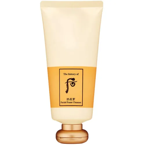 Пінка для вмивання The History of Whoo Gongjinhyang Foam Cleanser на основі східних рослинних інгредієнтів, 180 мл.
