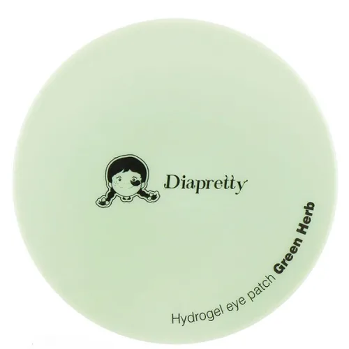 Гідрогелеві патчі для очей Diapretty Hydrogel Eye Patch Green Herb з екстрактами трав