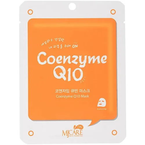 Тканинна маска для обличчя MJ Care On Q10 Mask з натуральним коензимом, 22 г.
