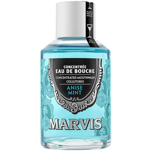 Ополаскиватель-концентрат для полости рта «анис и мята» Marvis Anise Mint Concentrated Mouthwash, 120 мл.