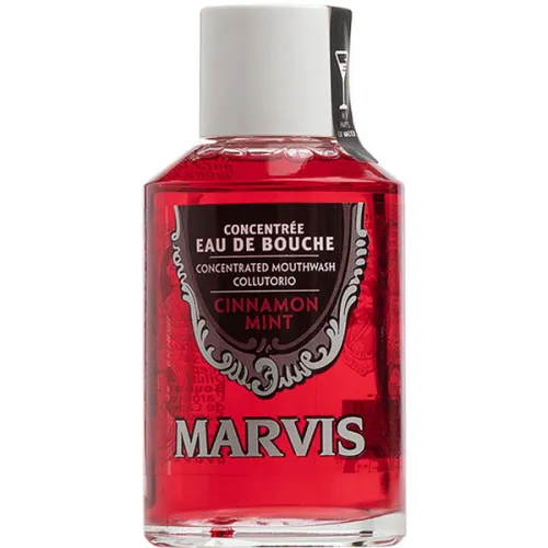 Ополаскиватель-концентрат для полости рта «корица и мята» Marvis Cinnamon Mint Concentrated Mouthwash, 120 мл.