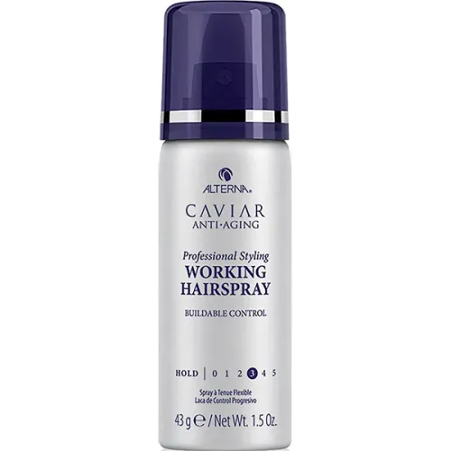 Ультра сухий лак для волосся Alterna Caviar Anti-Aging Working Hair Spray, 43 г.